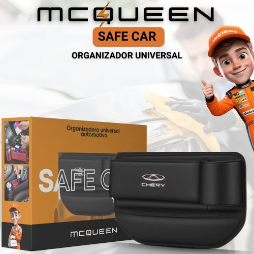 SafeCar™ - Pasta Organizadora Universal para Carros [PERSONALIZADA COM A MARCA DO SEU CARRO]